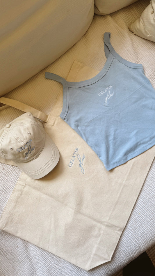 Gelatin Glow Embroidered Cap
