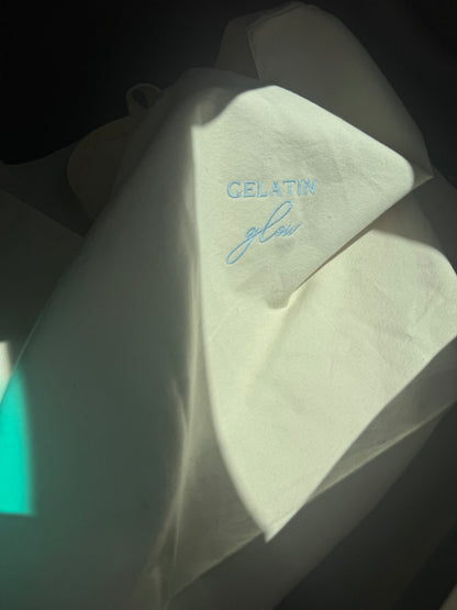 Gelatin Glow Oversized Canvas Tote