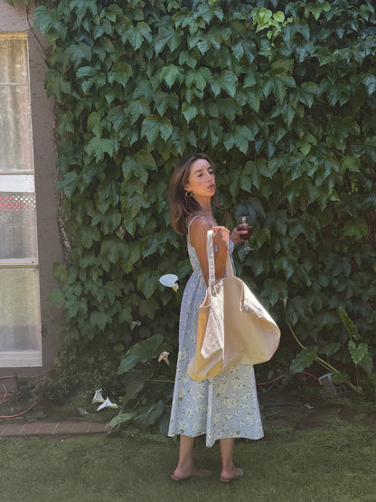 Gelatin Glow Oversized Canvas Tote