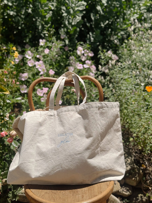 Gelatin Glow Oversized Canvas Tote