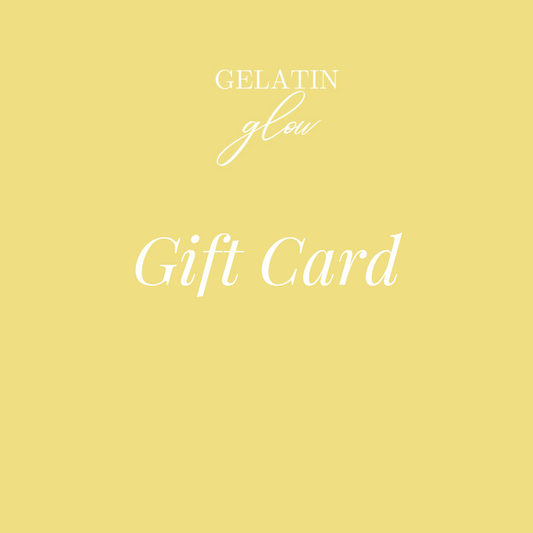 Gelatin Glow Gift Card