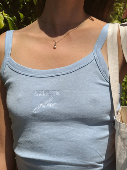 Gelatin Glow Classic Ribbed Tank